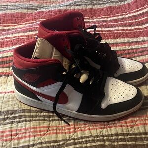 Nike White Canvas Sneaker Interior Label Detail